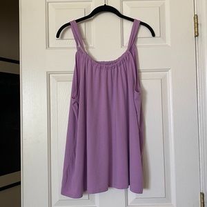 Garnet Hill Purple Swing Tank